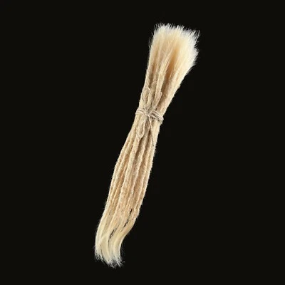 10 Stk. Echthaar Dreadlock Extensions, 10/D Wheat colored Dreads, Locs, Locks, - Bild 1 von 2