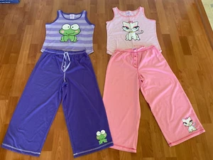 Lot of 2 set Pre-love Girls Total Girl PJ’s Set Size Large and X-Large - Picture 1 of 9