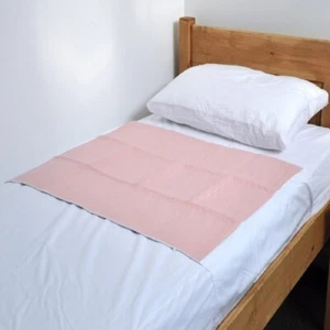 Washable Waterproof Bed Protector/incontinence Pad with Tucks - Pack of 2, Pink - Picture 1 of 7
