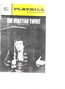 THE VENETIAN TWINS PLAYBILL, MAY 1968 - Picture 1 of 2