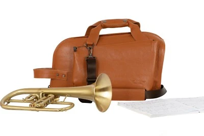 Сумка Flugelhorn из натуральной кожи от MG Leather Work Flotar кожа (оранжевая) - Изображение 1 из 4