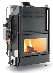 Palazzetti Hwt S86F Fastl Thermo Kamin Holz Gruppe Hydraulisch Li 33,5Kw - Bild 1 von 4