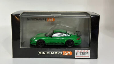 Minichamps 1:64 Porsche 997 911 GT3 RS Green - Image 1 of 2