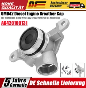 A6420100131 Für Mercedes Motor 3.0 CDI OM642 Entlüftungsdeckel Flansch Deckel DE - Bild 1 von 13