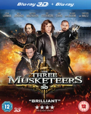 The Three Musketeers Blu-ray (2012) Juno Temple, Anderson (DIR) cert 12 2 discs - Image 1 of 2
