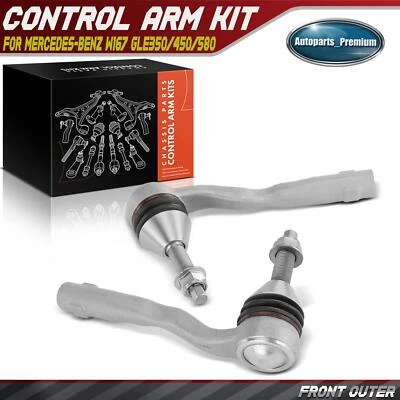 2 peças extremidade externa dianteira esquerda e direita para Mercedes-Benz W167 GLE350/450/580 - Imagem 1 de 4