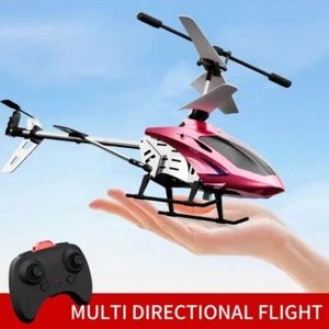 Lighting Remote Control Helicopter RC Aircraft Toy for Boys Kids - Photo 1/12