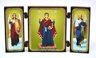 Ikone GM Unzerstrbare Wand икона Богородица Нерушимая стена 12,8x7,5x0,6 cm