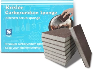 Carborundum Sponge Nano Emery Sponges Caspian Stone Pot Clean Brush Rust Eraser - Picture 1 of 12