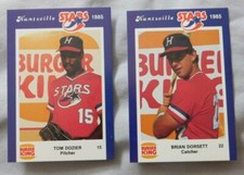 1985 Burger King Huntsville Stars Baseball Card Pick one