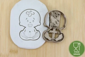 Sello de galletas / cortador baby shower baby boy de biolog. PLA aprox.8cm - Imagen 1 de 24