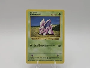 Nidoran M 055/102 Base Set Regular Vintage D142 - Picture 1 of 2