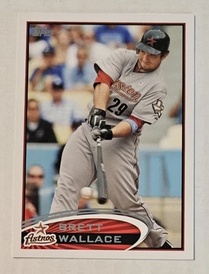 BRETT WALLACE 2012 Topps #43 Astros - Image 1 of 3