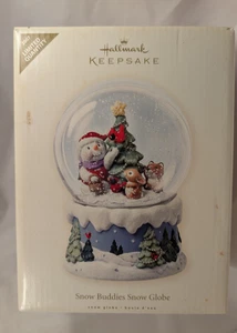 Hallmark Keepsake 2007 Snow Buddies Snow Globe in Original Box Special Edition - Picture 1 of 12