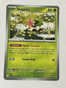 Shaymin 010/182 : Destined Rivals Regular BUY 1 GET 1 FREE PLAYABLE POKEMON - Picture 1 of 1