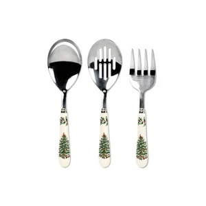 Spode Christmas Tree 3-Piece Flatware Serving Set - Picture 1 of 7