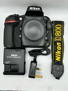 Nikon D800 FX DSLR Camera Body – 36.3MP – Shutter Count 117K – Boxed - Picture 1 of 19