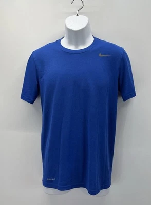Nike Dri-FIT Legend Hombre Fitness Camiseta Entrenamiento Azul Real Talla Pequeña Foto 1 de 4