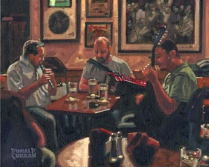 COLOR PRINT OF OIL PAINTING, IRISH PUB SERIES #42 - Bild 1 von 1