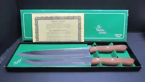 Robinson Knife Co 1970's J7001 Frontier Forge Master Carver 2 Knife Set Boxed - Picture 1 of 6