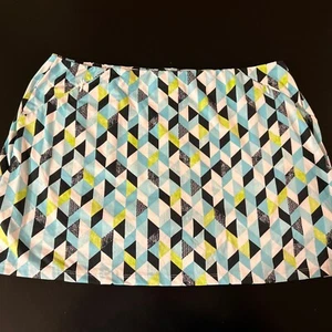 NEW TAIL White Label Women’s Geometric UPF 50 Skort Skirt Size XXL - Picture 1 of 5