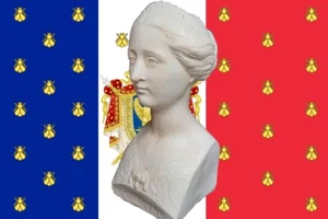 Busto De L'Impératrice Eugénie, Altura 14CM - Imagen 1 de 2