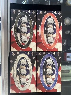 2003 P, D, Platinum & Gold Quarter set - Image 1 of 4