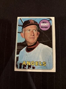 1969 Topps Bill Rigney California Angels #182 - Picture 1 of 6
