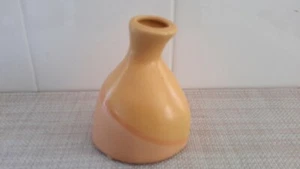Vintage Margie’s Garden Asymmetric Vase Yellow/Beige 4" Height EUC - Picture 1 of 10