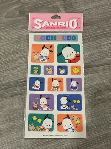 Sanrio Vintage 90’s Pochacco Stickers New Sealed - Picture 1 of 1