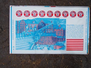 Vintage Iron City Beer "SONS OF LIBERTY" Flat Unrolled Steel Beer Can - Picture 1 of 2