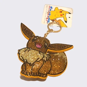 Nuevo Pokemon Eevee Llavero Estrás Premio Pokémon Peluche Dije Importación de Japón - Imagen 1 de 3