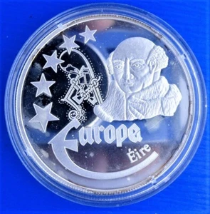 MARKE PROOF SILBER Europa 1997 EIRE Ø40,0mm-21,5gr - Bild 1 von 4