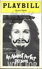 An Almost Perfect Person Playbill, Colleen Dewhurst, Rex Robbins Signed Nyc 1978
