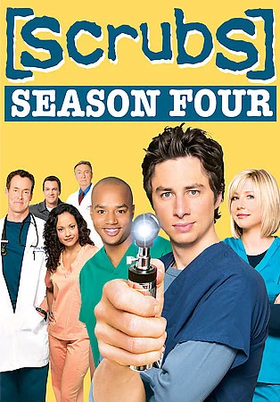 Scrubs - The Complete Fourth Season (DVD, 2006, 3-Disc Set)