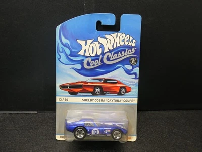 Hot Wheels - Cool Classics Shelby Cobra Daytona cupé Spectrafrost #13/30 Foto 1 de 3