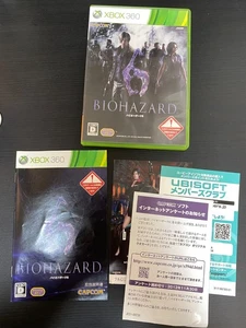Biohazard 6 Sleeve damaged. Import Japan Xbox 360 Japanese ver. Resident Evil 6 - Picture 1 of 7