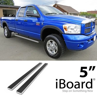 APS Polished Stainless Steel Steps Fit Dodge Ram 1500 2500 3500 Quad Cab 02-08 Foto 1 de 4