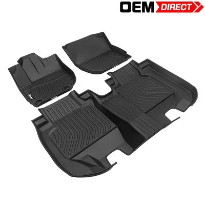 Se adapta a alfombrillas TPE impermeables para Honda HR-V 16-22 forro de alfombra de fila delantera trasera 3 piezas Foto 1 de 4