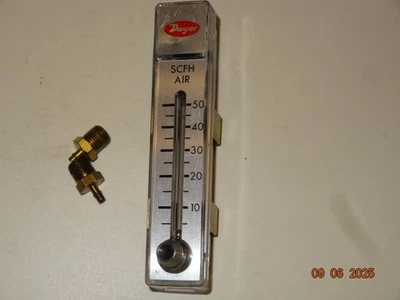 Dwyer RMA-7-SSV 流量计,2 英寸比例,5-50 SCFH 空气,SS 阀 — 第 1/4 张图片