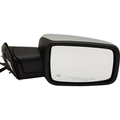 Espejo retrovisor eléctrico para Ram 1500 2014-2018 derecho eléctrico plegable cromado con luz de señalización Foto 1 de 4