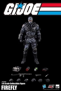 Threezero 3A GI Joe Cobra Sabateour Firefly 1/6 -- 3Z0348 Brandneu Versiegelt - Bild 1 von 3