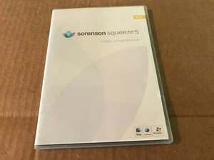 Sorenson Media Squeeze 5 Pro Video Compression Software Suite for Mac, Windows - Picture 1 of 3