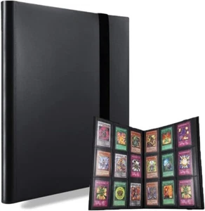 360 Cards 9 Pocket Card Bag Binder Zip Trading Card Album Collectors Folder Case - Picture 1 of 13
