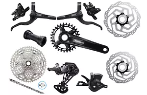 Shimano Deore M6100 1x12 fach Gruppe mit Bremsen - Bild 1 von 1