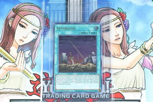 YuGiOh Spell Card Afterglow BLAR-EN017 1st Edition Ultra Rare - Picture 1 of 2