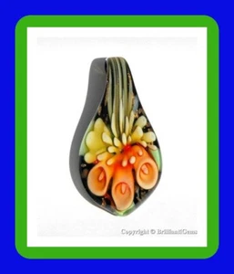 AUTHENTIC Hand Crafted MURANO Glass Pendant From Art District In Venice Italy - Picture 1 of 2