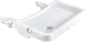Hauck Alpha Tray Essbrett mit herausnehmbarem Tablett für Alpha+ weiß - Wie Neu - Bild 1 von 8