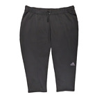 New Adidas Jogger Pants Womens Size 3Xl Xxxl Black Track Running Casual Tapered