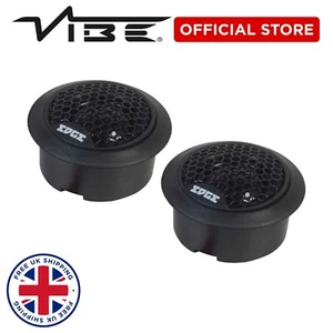 VIBE EDGE 50 WATT UPGRADE TWEETER COMPONENT SPEAKER CAR AUDIO - Picture 1 of 6